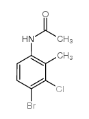 N-(4-bromo-3-chloro-2-methylphenyl)acetamide picture