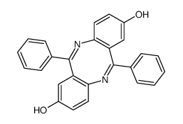 (6Z,12Z)-6,12-diphenylbenzo[c][1,5]benzodiazocine-2,8-diol结构式