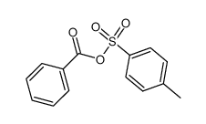 benzoyl tosylate Structure