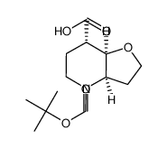 Rel-(3aR,7S,7aR)-4-(tert-butoxycarbonyl)octahydrofuro[3,2-b]pyridine-7-carboxylic acid结构式