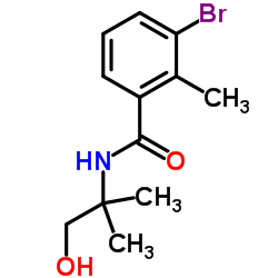 3-Bromo-N-(2-hydroxy-1,1-dimethylethyl)-2-Methyl-benzamide picture