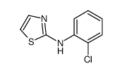 N-(2-chlorophenyl)-1,3-thiazol-2-amine结构式