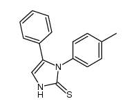 1-p-Tolyl-5-phenyl-4-imidazoline结构式
