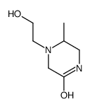 Piperazinone, 4-(2-hydroxyethyl)-5-methyl- (9CI)结构式