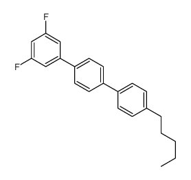 1,3-difluoro-5-[4-(4-pentylphenyl)phenyl]benzene结构式