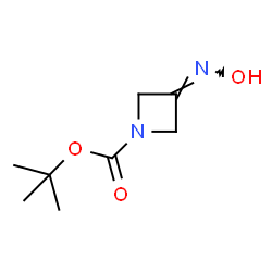 tert-butyl 3-(hydroxyimino)azetidine-1-carboxylate Structure