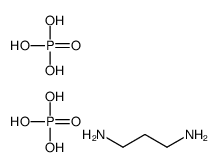 phosphoric acid,propane-1,3-diamine Structure