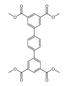 tetramethyl [1,1':4',1''-terphenyl]-3,3'',5,5''-tetracarboxylate Structure