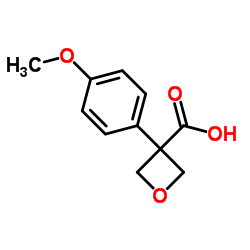 3-(4-Methoxyphenyl)oxetane-3-carboxylic acid picture