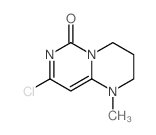 8-氯-1-甲基-1,2,3,4-四氢嘧啶并[1,6-a]嘧啶-6-酮结构式