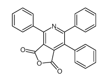 4,6,7-triphenylfuro[3,4-c]pyridine-1,3-dione结构式