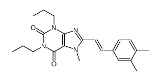 (E)-8-(3,4-Dimethylstyryl)-7-methyl-1,3-dipropylxanthine picture