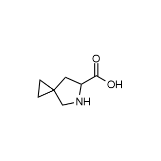 5-Azaspiro[2.4]heptane-6-carboxylic acid Structure