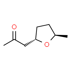 2-Propanone, 1-(tetrahydro-5-methyl-2-furanyl)-, trans- (9CI)结构式