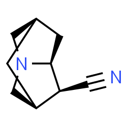 2,6-Methano-1H-pyrrolizine-1-carbonitrile,hexahydro-,[1S-(1alpha,2beta,6beta,7abeta)]-结构式