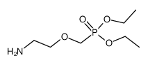 diethyl [(2-aminoethoxy)methyl]phosphonate结构式