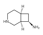 3-Azabicyclo[4.2.0]octan-8-amine,(1alpha,6alpha,8beta)-(-)-(9CI)结构式