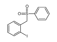 1-(benzenesulfonylmethyl)-2-iodobenzene Structure