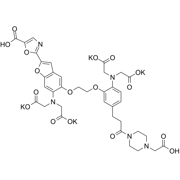 Fura PE-3 potassium salt structure