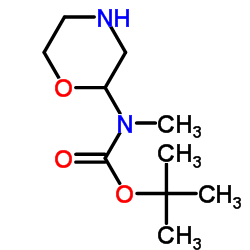 2-N-Boc-aminomethylmorpholine Structure