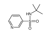 N-(TERT-BUTYL)PYRIDINE-3-SULFONAMIDE Structure