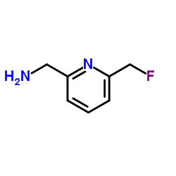 (6-(fluoromethyl)pyridin-2-yl)Methanamine结构式