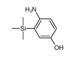 4-amino-3-trimethylsilylphenol Structure