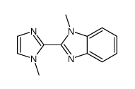 1-Methyl-2-(1-Methyl-1H-imidazol-2-yl)-1H-Benzimid Structure