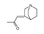 1-(1-azabicyclo[2.2.2]octan-3-ylidene)propan-2-one结构式