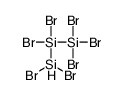 tribromo-[dibromo(dibromosilyl)silyl]silane结构式
