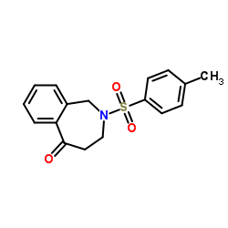2-tosyl-3,4-dihydro-1H-benzo[c]azepin-5(2H)-one Structure