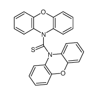 10H,10'H-10,10'-thiocarbonyl-bis-phenoxazine结构式