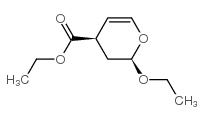 2H-Pyran-4-carboxylicacid,2-ethoxy-3,4-dihydro-,ethylester,cis-(9CI) Structure