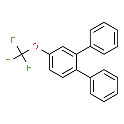 3,4-Diphenyl-1-(trifluoromethoxy)benzene structure