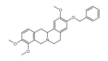 o-Benzyloxy-(+/-)-corypalmine结构式