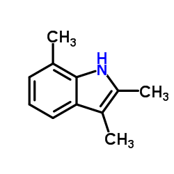 2,3,7-Trimethylindole structure