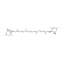 .beta.,.epsilon.-Carotene-3,3-diol, 5,8-epoxy-5,8-dihydro-, (3S,3R,5R,6R,8S)- picture
