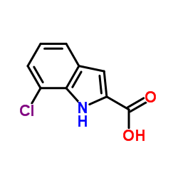 7-氯-1H-吲哚-2-羧酸图片