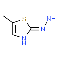 2(3H)-Thiazolone,5-methyl-,hydrazone(9CI)结构式