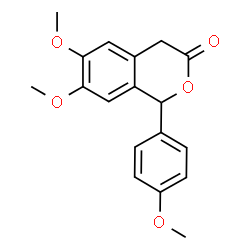 6,7-dimethoxy-1-(4-methoxyphenyl)-1,4-dihydro-3H-isochromen-3-one picture