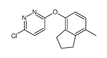 3-Chloro-6-[(7-methyl-2,3-dihydro-1H-inden-4-yl)oxy]pyridazine picture
