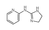 2-Pyridinamine,N-(4,5-dihydro-1H-imidazol-2-yl)- structure