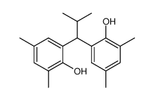 2,2'-(2-methylpropylidene)bis[4,6-xylenol] Structure