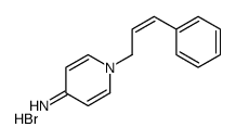 1-[(E)-3-phenylprop-2-enyl]pyridin-4-imine,hydrobromide结构式