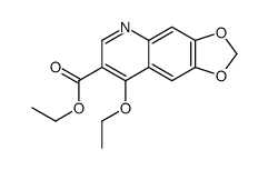 ethyl 8-ethoxy-[1,3]dioxolo[4,5-g]quinoline-7-carboxylate结构式