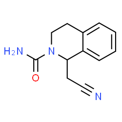 1-(Cyanomethyl)-3,4-dihydro-2(1H)-isoquinolinecarboxamide结构式