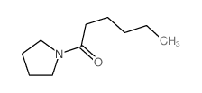 1-pyrrolidin-1-ylhexan-1-one structure