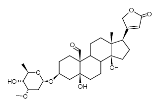 k-Strophanthidin Structure