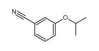 3-isopropoxybenzonitrile结构式