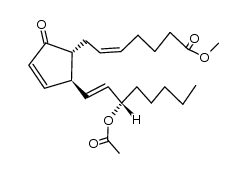 15(S)-acetate Prostaglandin A2 methyl ester结构式